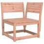 Corner garden sofa with Douglas wood cushions 73x73x78 cm by , Outdoor sofas - Ref: Foro24-844687, Price: 88,63 €, Discount: %