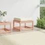 Gartenhocker mit Kissen aus massivem Douglasienholz von , Outdoor-Sofas - Ref: Foro24-844702, Preis: 54,35 €, Rabatt: %