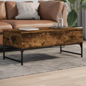 Couchtisch aus Raucheichenholz und Metall von , Couchtisch - Ref: Foro24-845378, Preis: 75,02 €, Rabatt: %