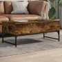 Couchtisch aus Raucheichenholz und Metall von , Couchtisch - Ref: Foro24-845378, Preis: 75,02 €, Rabatt: %