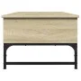 Couchtisch aus technischem Holz und Metall, Sonoma-Eiche, 100 x 50 x 35 cm von , Couchtisch - Ref: Foro24-845392, Preis: 67,9...
