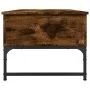 Smoke Oak Engineered Wood and Metal Coffee Table by , Coffee table - Ref: Foro24-845378, Price: 75,02 €, Discount: %
