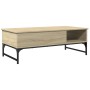 Couchtisch aus technischem Holz und Metall, Sonoma-Eiche, 100 x 50 x 35 cm von , Couchtisch - Ref: Foro24-845392, Preis: 68,7...