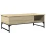 Couchtisch aus technischem Holz und Metall, Sonoma-Eiche, 100 x 50 x 35 cm von , Couchtisch - Ref: Foro24-845392, Preis: 67,9...