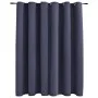 Blackout curtain with anthracite gray metal rings 290x245 cm by vidaXL, Curtains and curtains - Ref: Foro24-134421, Price: 29...