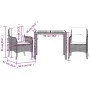 3-piece garden dining set with black synthetic rattan cushions by , Garden sets - Ref: Foro24-3211866, Price: 334,73 €, Disco...