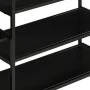Console table solid rough mango wood and iron 110x30x75 cm by , Side tables - Ref: Foro24-372730, Price: 140,24 €, Discount: %