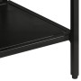 Console table solid rough mango wood and iron 110x30x75 cm by , Side tables - Ref: Foro24-372730, Price: 142,72 €, Discount: %