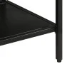 Console table solid rough mango wood and iron 110x30x75 cm by , Side tables - Ref: Foro24-372730, Price: 140,24 €, Discount: %