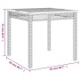 5-piece garden dining set with gray synthetic rattan cushions by , Garden sets - Ref: Foro24-3213570, Price: 292,99 €, Discou...
