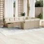 11-piece garden sofa set with beige synthetic rattan cushions by , Garden sets - Ref: Foro24-3219518, Price: 714,57 €, Discou...