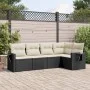 5-teiliges Gartenmöbel-Set und schwarze synthetische Rattankissen von , Gartensets - Ref: Foro24-3220125, Preis: 327,80 €, Ra...