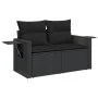 Garden sofa and cushion set 13 pieces black synthetic rattan by , Modular outdoor sofas - Ref: Foro24-3224865, Price: 863,54 ...