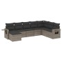 8-piece garden sofa set and gray synthetic rattan cushions by , Garden sets - Ref: Foro24-3220559, Price: 478,88 €, Discount: %
