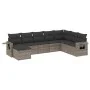8-piece garden sofa set and gray synthetic rattan cushions by , Garden sets - Ref: Foro24-3220559, Price: 472,26 €, Discount: %