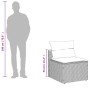 Gartensofa- und Kissenset 5-teilig aus beigem Akazien-Synthetik-Rattan von , Gartensets - Ref: Foro24-3213539, Preis: 397,63 ...