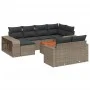 11-teiliges Gartensofa-Set und graue synthetische Rattankissen von , Gartensets - Ref: Foro24-3228920, Preis: 574,91 €, Rabat...
