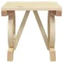 Gartenhocker aus massivem Tannenholz, 40 x 36,5 x 38,5 cm von , Gartenstühle - Ref: Foro24-365109, Preis: 69,87 €, Rabatt: %