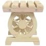 Gartenhocker aus massivem Tannenholz, 40 x 36,5 x 38,5 cm von , Gartenstühle - Ref: Foro24-365109, Preis: 69,87 €, Rabatt: %