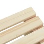 Gartenhocker aus massivem Tannenholz, 40 x 36,5 x 38,5 cm von , Gartenstühle - Ref: Foro24-365109, Preis: 65,40 €, Rabatt: %