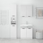 3-teiliges Badezimmermöbelset aus weißem Sperrholz von , Badezimmermöbel - Ref: Foro24-3115876, Preis: 207,13 €, Rabatt: %