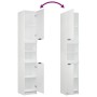 3-teiliges Badezimmermöbelset aus weißem Sperrholz von , Badezimmermöbel - Ref: Foro24-3115876, Preis: 207,13 €, Rabatt: %