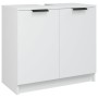 3-teiliges Badezimmermöbelset aus weißem Sperrholz von , Badezimmermöbel - Ref: Foro24-3115876, Preis: 207,13 €, Rabatt: %