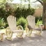 Adirondack Gartensessel 2 Stück aus massivem Tannenholz von , Gartenstühle - Ref: Foro24-365091, Preis: 196,59 €, Rabatt: %