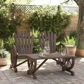 Gartenmöbel-Set 2-teilig aus massivem Tannenholz von , Gartensets - Ref: Foro24-365098, Preis: 261,43 €, Rabatt: %