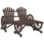Juego de muebles de jardín 2 piezas madera maciza de abeto de , Conjuntos de jardín - Ref: Foro24-365098, Precio: 261,40 €, D...