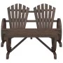 Gartenmöbel-Set 2-teilig aus massivem Tannenholz von , Gartensets - Ref: Foro24-365098, Preis: 266,88 €, Rabatt: %