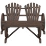 Gartenmöbel-Set 2-teilig aus massivem Tannenholz von , Gartensets - Ref: Foro24-365098, Preis: 266,88 €, Rabatt: %
