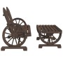 Garden furniture set 2 pieces solid fir wood by , Garden sets - Ref: Foro24-365098, Price: 248,11 €, Discount: %