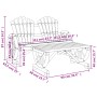 Garden furniture set 2 pieces solid fir wood by , Garden sets - Ref: Foro24-365098, Price: 248,11 €, Discount: %