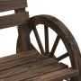 Gartenstuhl aus massivem Tannenholz, 58 x 58 x 78,5 cm von , Gartenstühle - Ref: Foro24-365100, Preis: 111,83 €, Rabatt: %