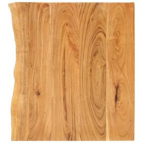Encimera para armario tocador madera maciza acacia 80x52x3,8 cm