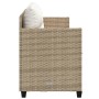 Sonnenliege mit beigen synthetischen Rattankissen von , Liegen - Ref: Foro24-368330, Preis: 219,48 €, Rabatt: %