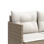 Sonnenliege mit beigen synthetischen Rattankissen von , Liegen - Ref: Foro24-368330, Preis: 219,48 €, Rabatt: %