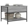 Mesa de centro madera ingeniería metal gris Sonoma 70x50x50 cm de , Mesas de centro - Ref: Foro24-845344, Precio: 54,01 €, De...