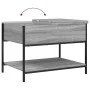 Mesa de centro madera ingeniería metal gris Sonoma 70x50x50 cm de , Mesas de centro - Ref: Foro24-845344, Precio: 54,01 €, De...