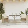Garden set 3 pieces synthetic rattan chairs and table with beige cushion by , Garden sets - Ref: Foro24-365066, Price: 180,46...