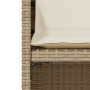 Garden set 3 pieces synthetic rattan chairs and table with beige cushion by , Garden sets - Ref: Foro24-365066, Price: 183,81...