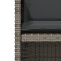 Gartenstühle und Tisch mit Kissen 3 Stück PE Rattangrau von , Gartensets - Ref: Foro24-365064, Preis: 167,62 €, Rabatt: %