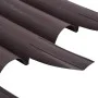 Garden edging 36 units PP brown 10 m by , Garden edging and edging - Ref: Foro24-48620, Price: 47,11 €, Discount: %