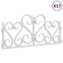 Garden edging 17 units PP white 10 m by , Garden edging and edging - Ref: Foro24-318300, Price: 40,10 €, Discount: %