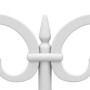Garden edging 17 units PP white 10 m by , Garden edging and edging - Ref: Foro24-318300, Price: 40,70 €, Discount: %