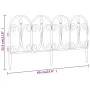 Garden edging 17 units PP black 10 m by , Garden edging and edging - Ref: Foro24-318293, Price: 48,21 €, Discount: %