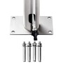 Garden shower with brown base 230 cm stainless steel by , Pool and spa accessories - Ref: Foro24-3070779, Price: 415,68 €, Di...