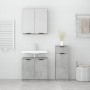 3-teiliges Badezimmermöbelset aus betongrauem Sperrholz von , Badezimmermöbel - Ref: Foro24-3115871, Preis: 178,86 €, Rabatt: %