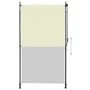 Cremefarbenes Außenrollo 120x270 cm von , Jalousien und Jalousien - Ref: Foro24-145940, Preis: 61,59 €, Rabatt: %